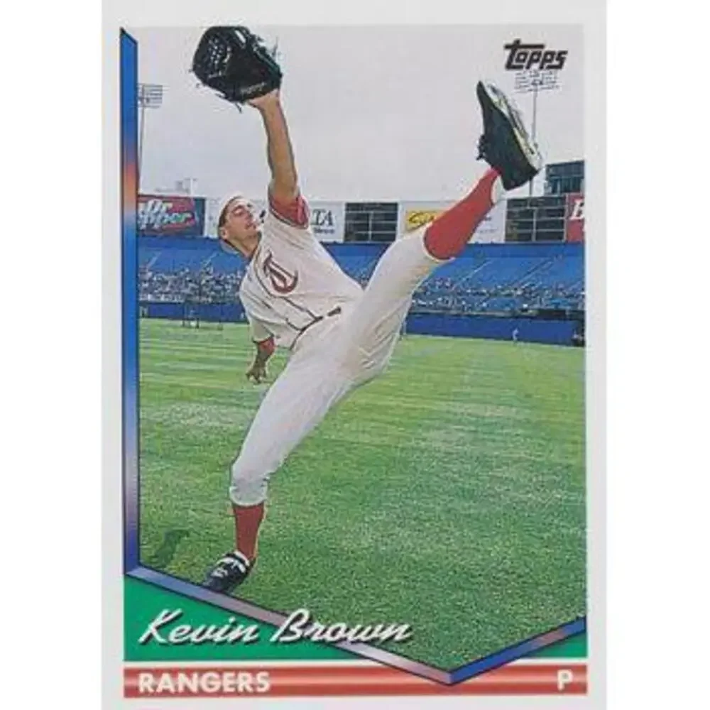 1994 Topps Kevin Brown # 345 Texas Rangers